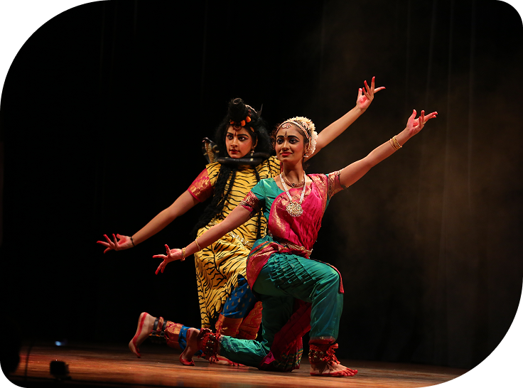 Ballet technique demonstration with precise positioning