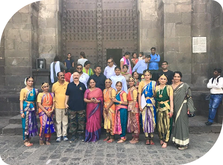 Cultural event featuring traditional dance presentation