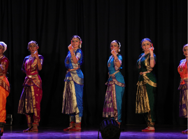 Studio practice session with focused dancer training