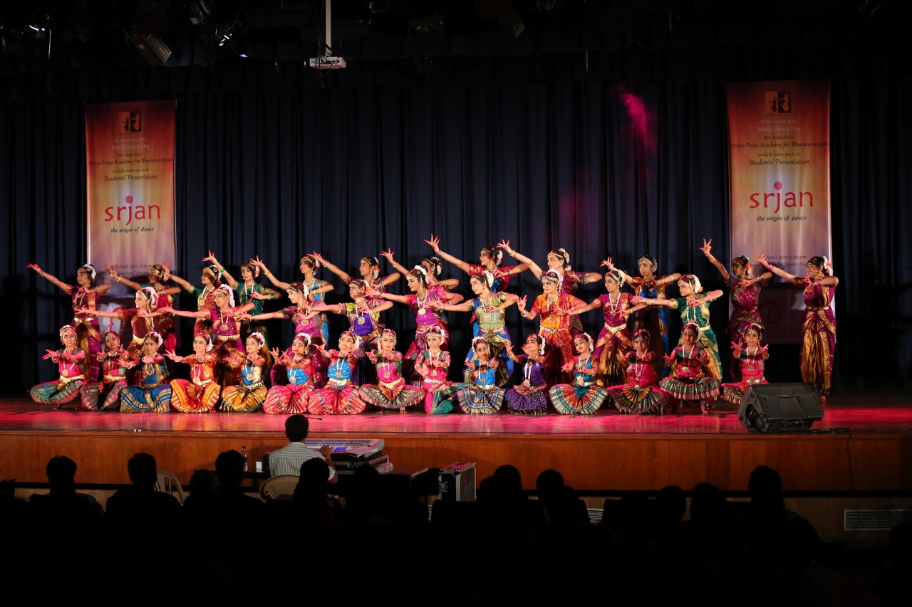 Classical dance performance showcasing elegant movement and traditional artistry