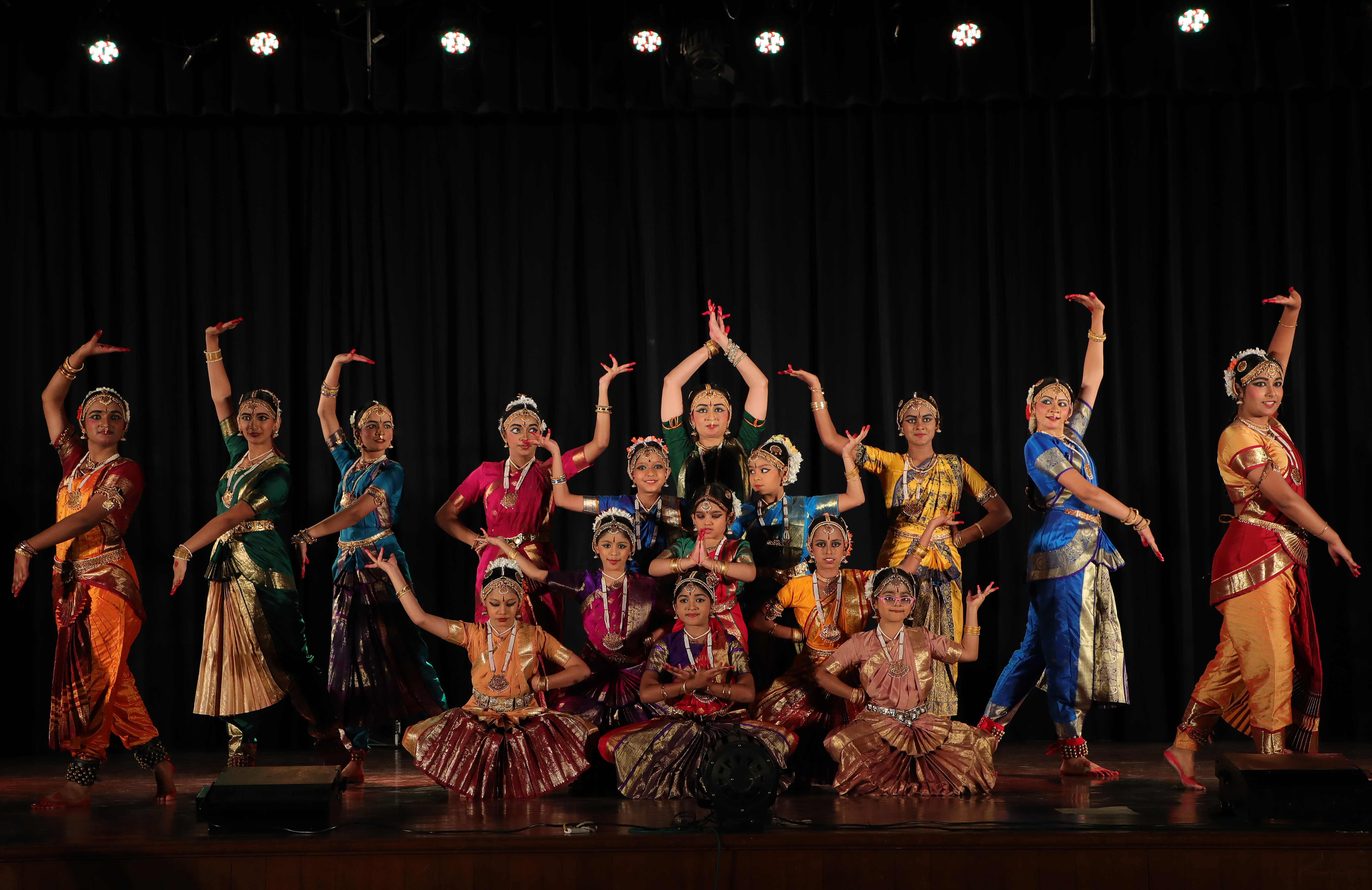 Classical dance performance showcasing elegant movement and traditional artistry